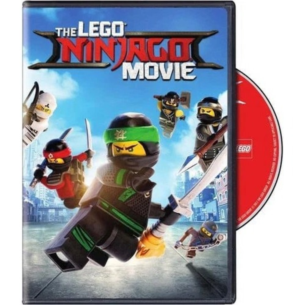 The LEGO Ninjago Movie DVD Animated Family Action Adventure Film